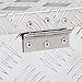 Yaheetech 30 Inch Aluminum Truck Pick Up Tool Box TruckBed Trailer RV Storage Organizer Lock with keys, Silver