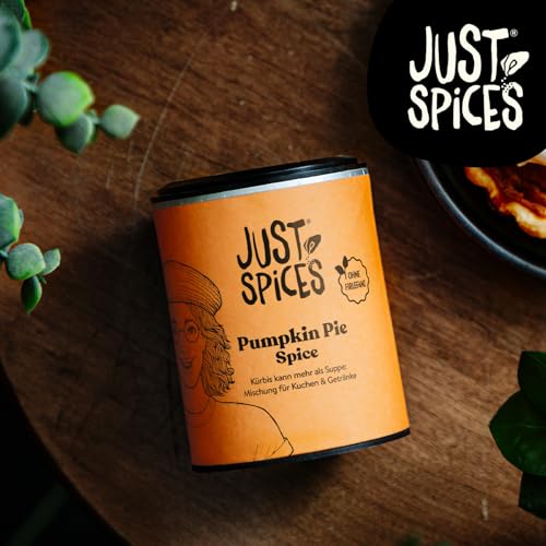 Just Spices Pumpkin Pie Spice I Mache Pumpkin Spice Latte und Kürbiskuchen selbst I Gewürzdose, 40 g