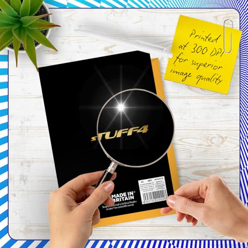 Gold 49th Birthday Card for Men Women - Black & Golden Newspaper Born in 1977 - Happy 49 Birthday Cards for Daughter Wife Dad Niece Brother Colleague, 5x7 Inch Bday Greeting Cards