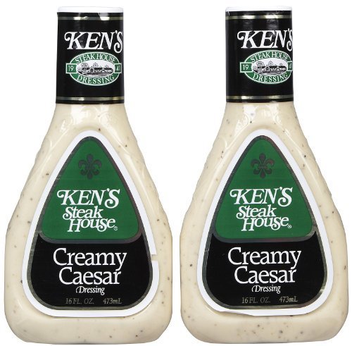 Ken's Creamy Ceasar Dressing, 16 oz, 2 Pack by Kens