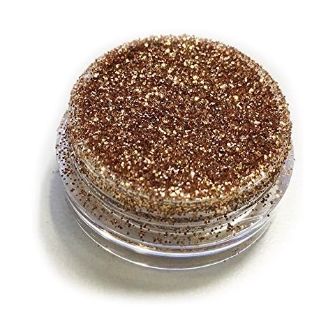 Kiara World Gold Caramel Sparkle Eye Shadow Loose Glitter Dust Body Face Nail Art Party Shimmer Make-Up Cover