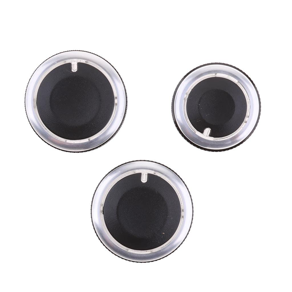 CALANDIS® 3 Piece Car Air Conditioner A/C Panel Switch Knobs for Vw Polo 2002-2013-picture-23