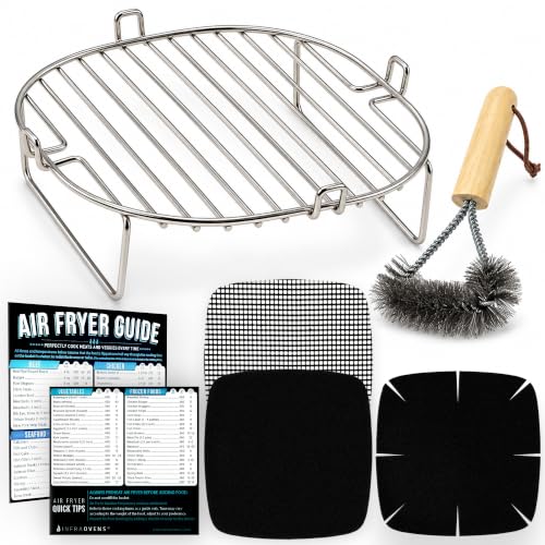 INFRAOVENS Air Fryer Rack Compatible with Ninja...