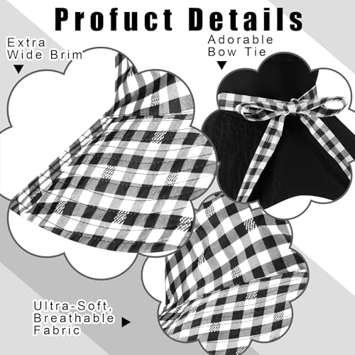 Sombrero reversibles de ala ancha para mujer miniatura 3