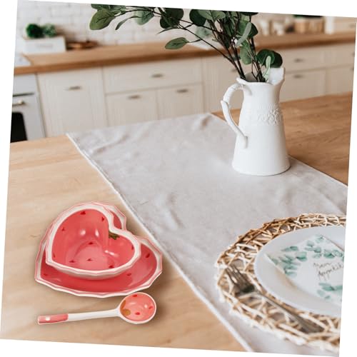 Saladier multifonction en céramique brillante motif fraise COLLBATH - 7