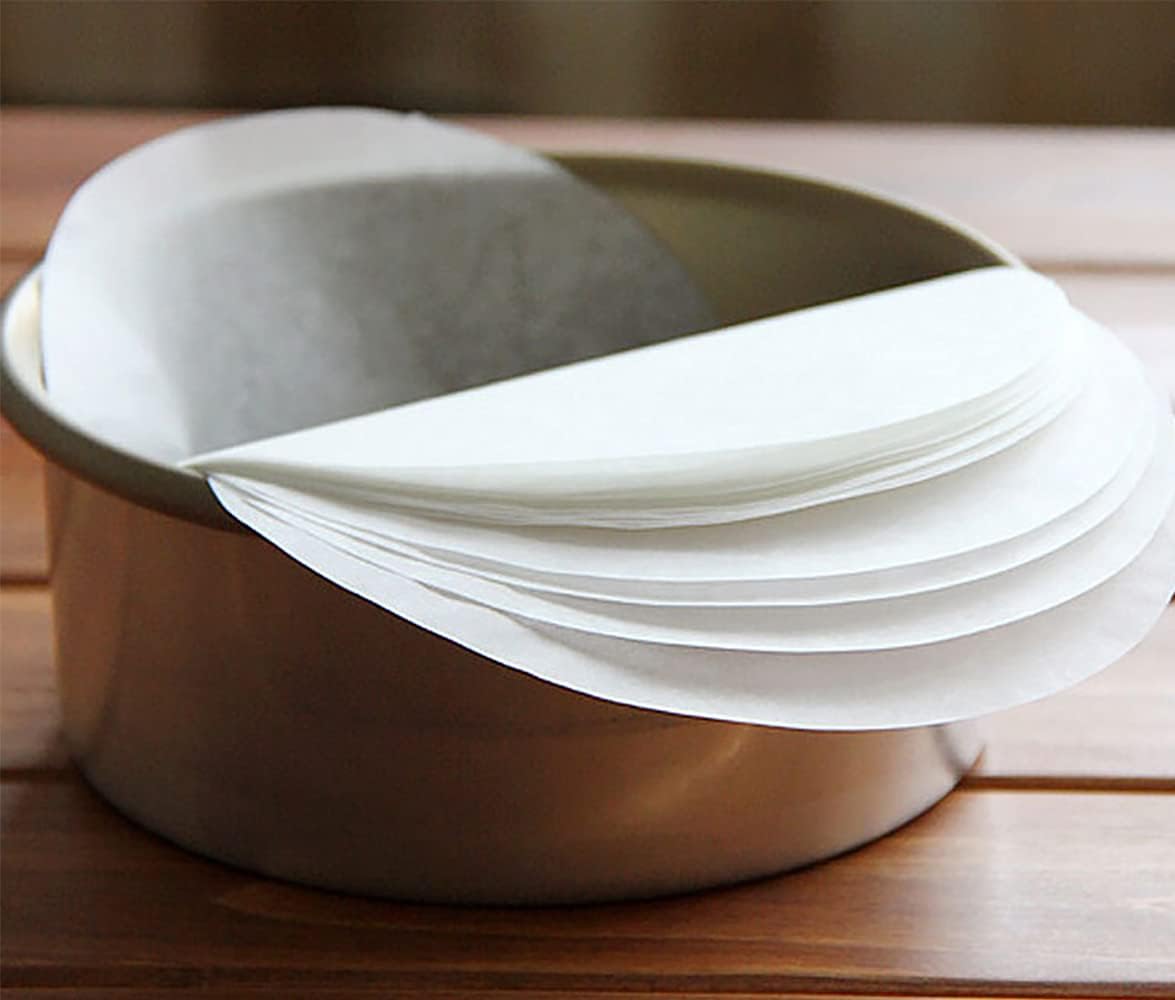 XHNFCU 150 PCS 9 Inch(23cm) Round Baking Parchment Paper, 6/7/8/9inch Parchment Circles - Image 4