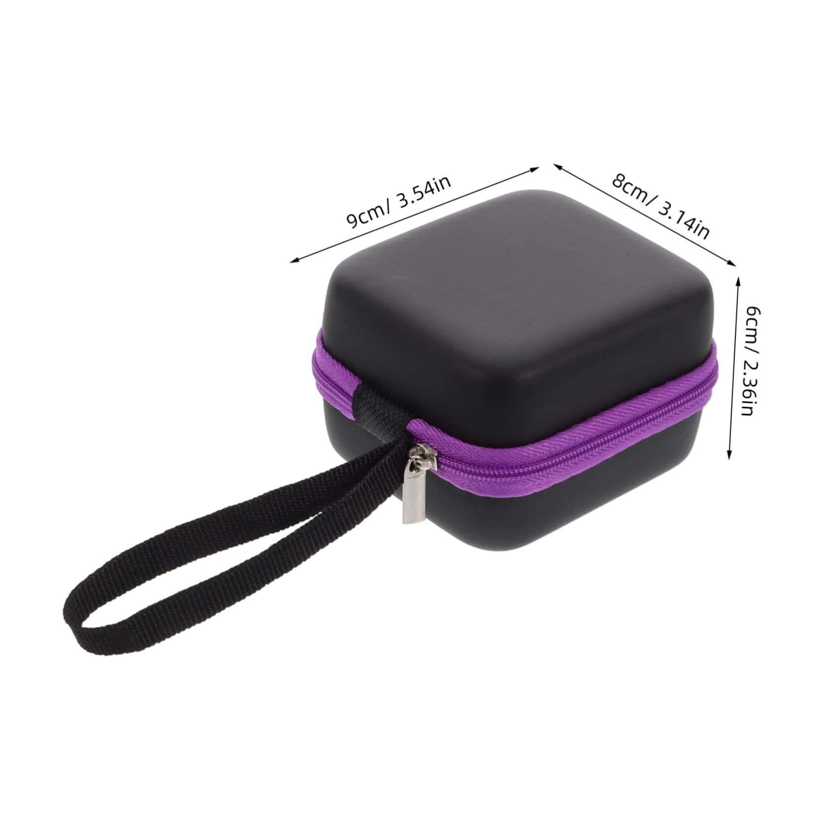 HANABASS Crystal Ball Pouch Storage Case Yoyo Ball Bag with Holes Hand Strap for