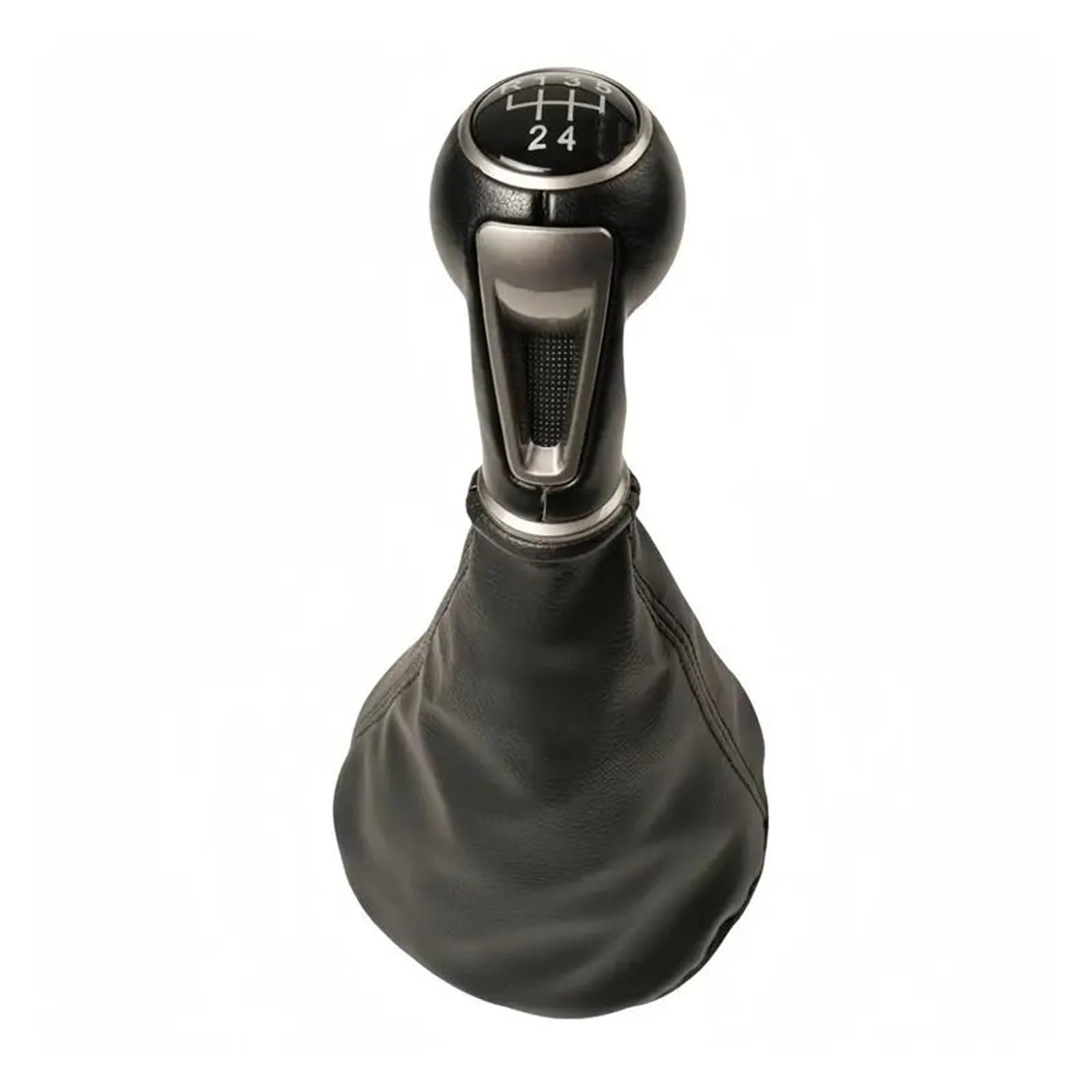 QWQAAB Manual Gear Knob Manual Gear Shift Knob Gaiter Boot Cover for SEAT for Ibiza IV for 6J 2009-2017 Box Lever Case(B0543)