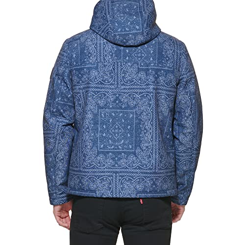 Image of Levi's Men's Soft Shell Two Pocket Hooded Trucker Jacket