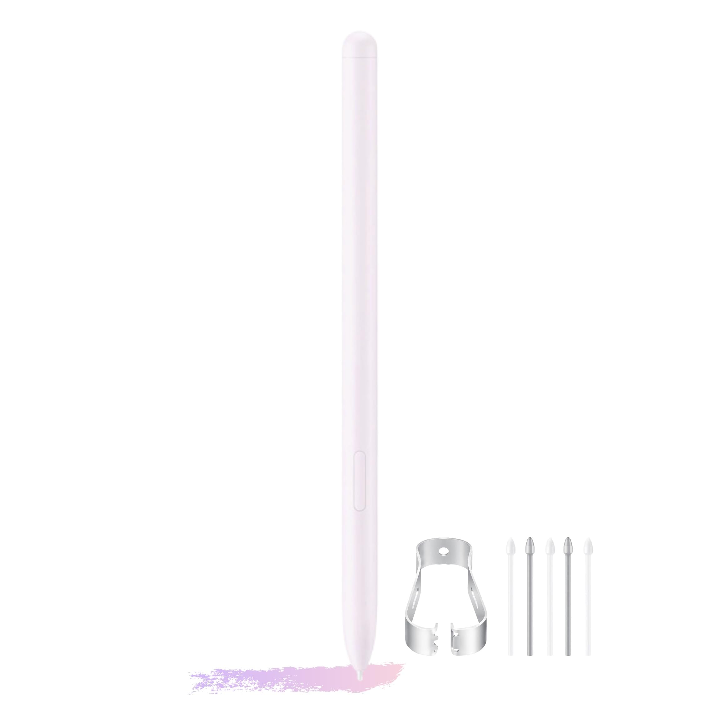 Galaxy Tab S9 FE S Pen Replacement for Samsung Galaxy Tablet S9 FE Plus Stylus - Air Command, Magnetic Attraction, Compatible with Tablet S9 FE/S10 FE Stylus Pen (Lavender)-image-5