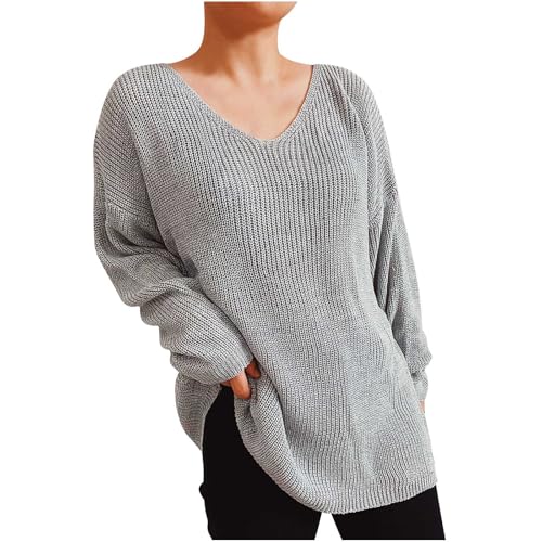 トップス SEA SMC V-NECK OVERSIZED PULLOVER SEA SMC V-NECK OVERSIZED PULLOVER