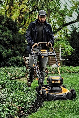 DEWALT 20V MAX* Lawn Mower, Cordless, 21.5in. Brushless with Battery & Charger (DCMWP233U2)