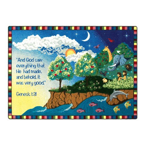 Joy Carpets Creation Faith Based Rug