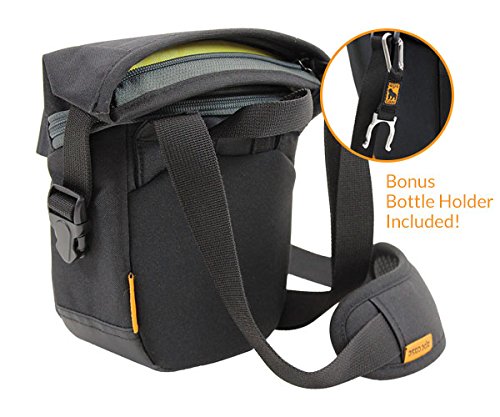 Ape Case Acpro800 Compact Expandable Holster Camera Cases (Black/Yellow) #TOP1