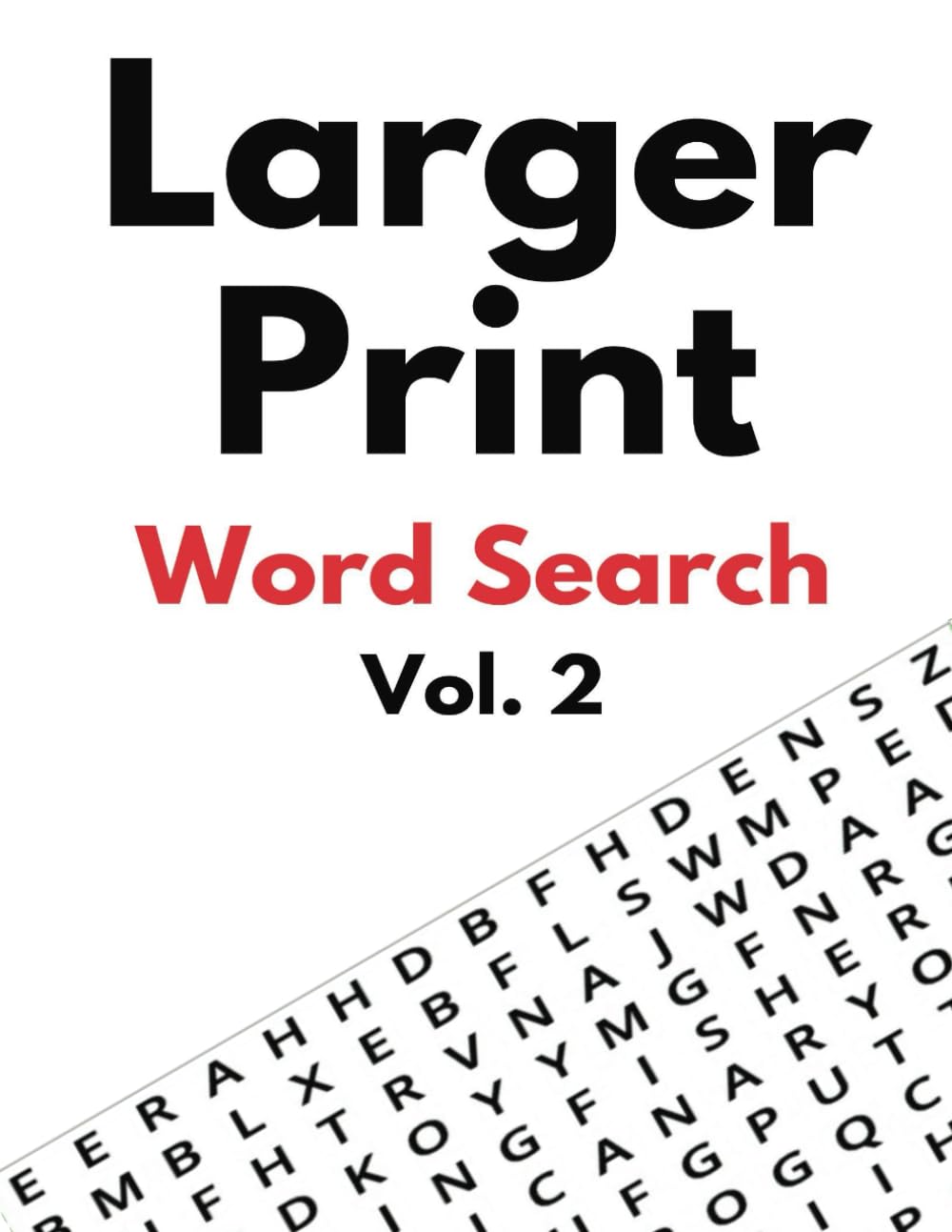 Larger Print Word Search: Vol. 2