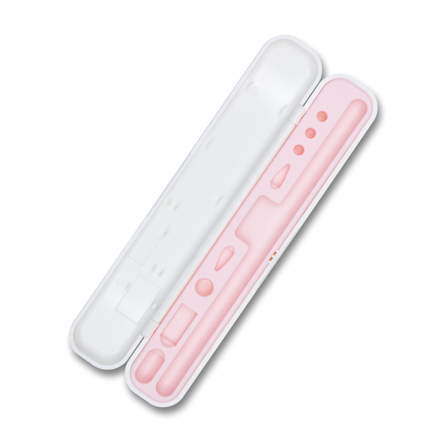 FORYEE Carrying Case Compatible with Apple Pencil 1st and 2nd Generation - Apple Pencil Accessories Case Protective Storage Box for iPad Pencil, Portable Storage Apple Pencil Charger (Pink)