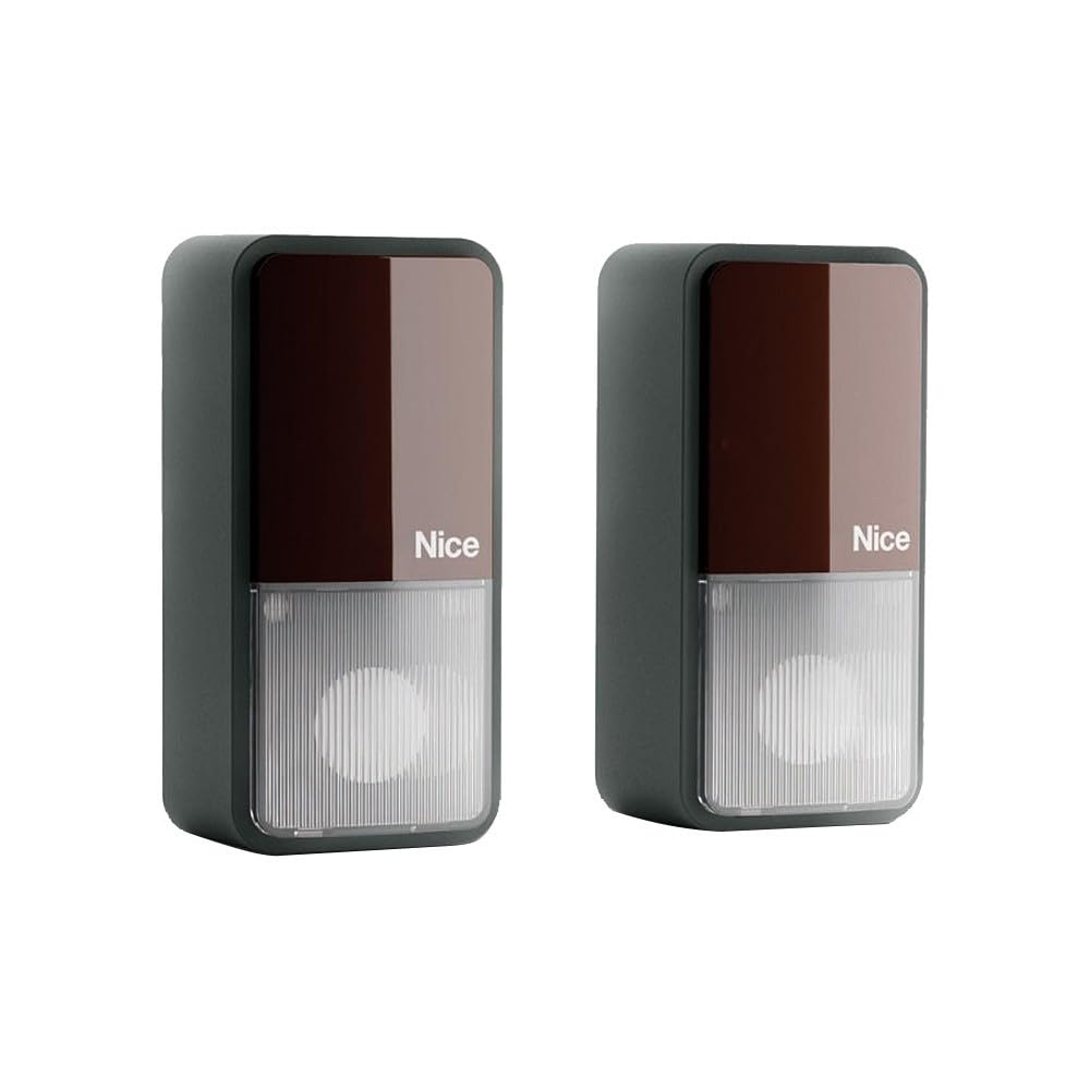 Paire de photocellules pour motorisation de Portail/Garage - Nice Home