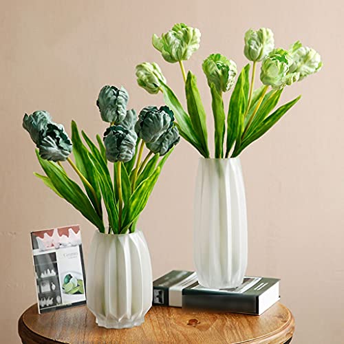 Fleurs artificielles bouquet de simulation tulipe pour décor hôtel - 5