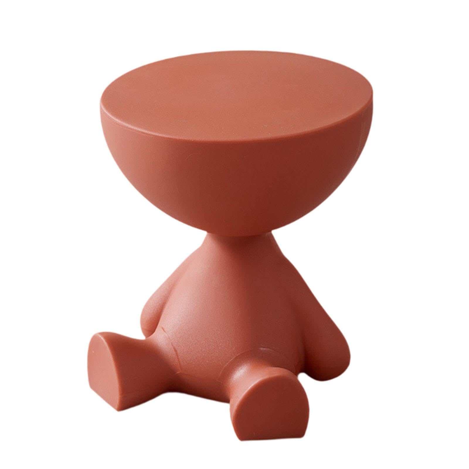 Table D'appoint Petite Maison Design Ours - 41x37x38cm, 20kg Max, Idéale Salon, Balcon, Rangement