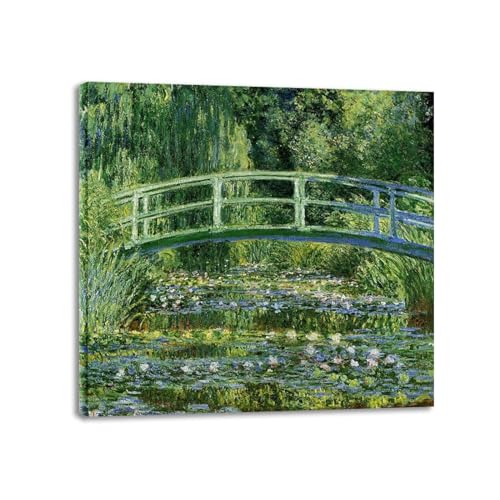 Tableau impressionniste Monet Nénuphars pour habiller un grand mur