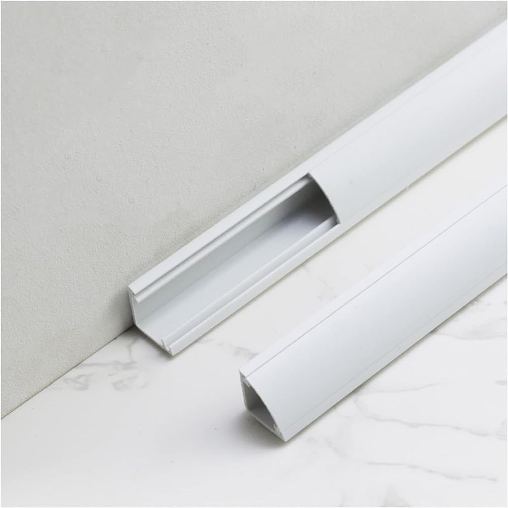 Amazon.co.jp: FUWUA 三角 壁の角 コーナータイプ 配線隠し 配線モール