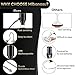 Electric Wine Aerator, Wine Dispenser Pump, Automatic Wine Pourer, Instant Wine Decanter, One-Touch Wine Oxidizer with Retractable Tube, Portable and USB Rechargeable, Matte Black