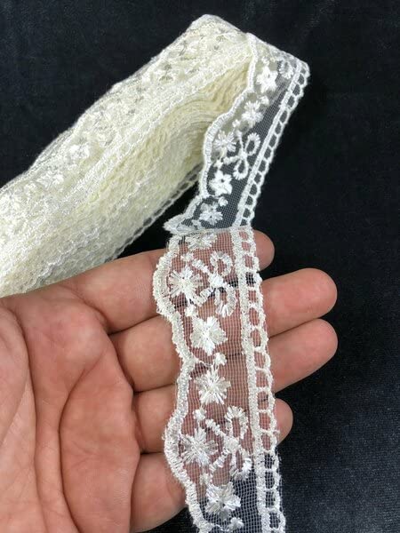 Hobigram Krem Güpür Dantel Model 111