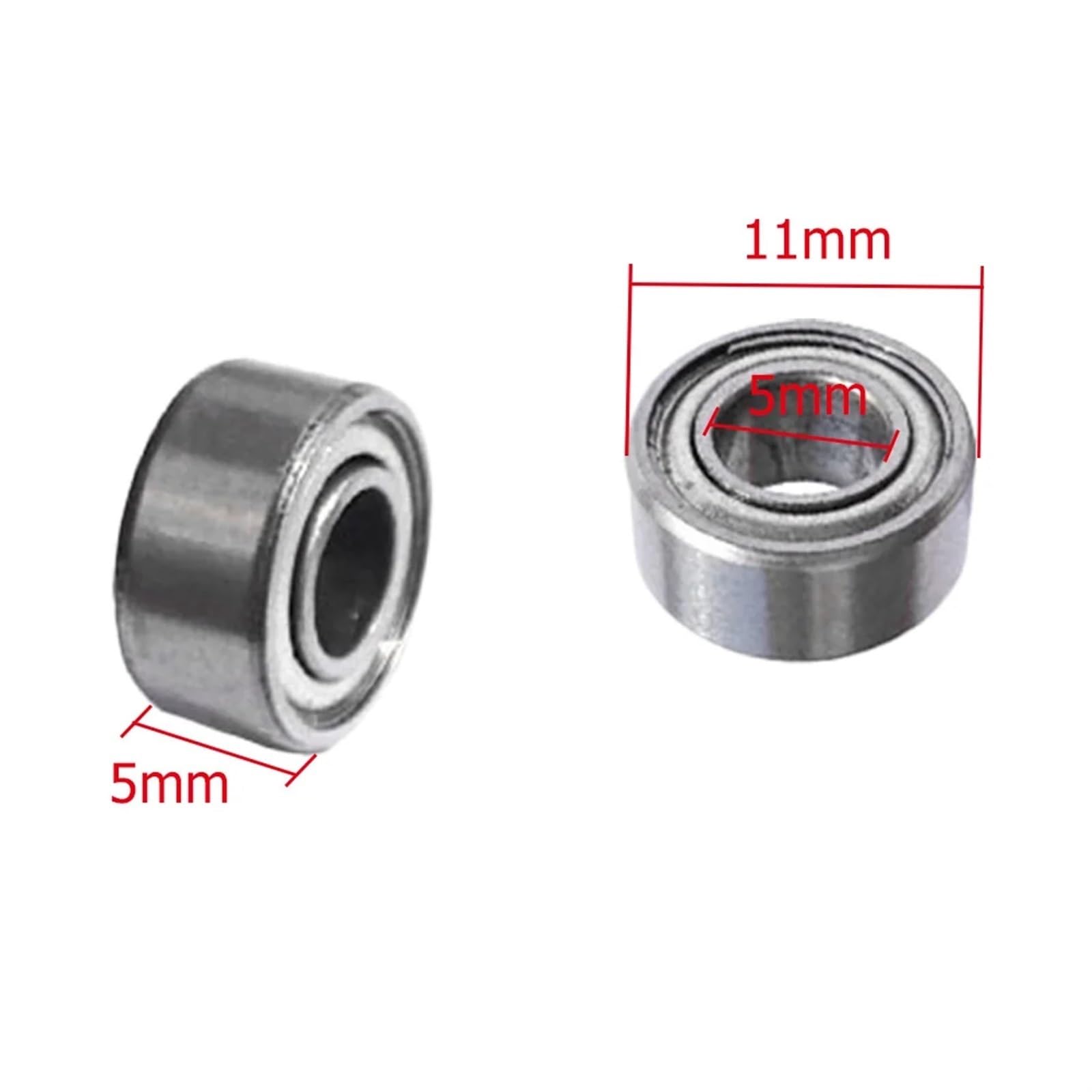 Rodamientos de Bolas Miniatura de Ranura Profunda 685ZZ, 625ZZ, 688ZZ y 626ZZ for patinetas, Scooters e impresoras 3D, de 10 a 50 Unidades.(626ZZ)