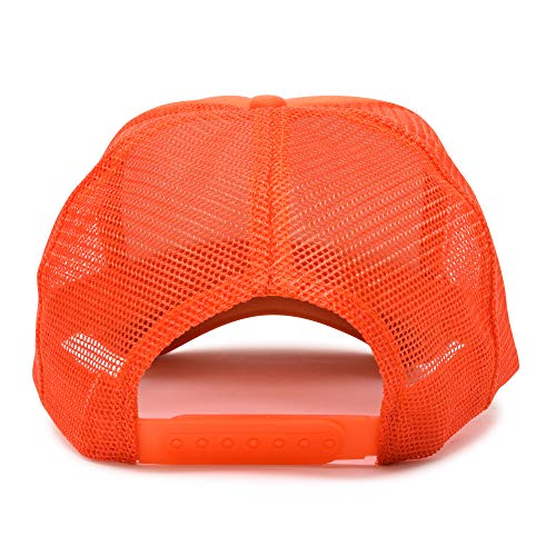 Image of Trucker Hat Mesh Cap Solid Colors Lightweight with Adjustable Strap Small Braid