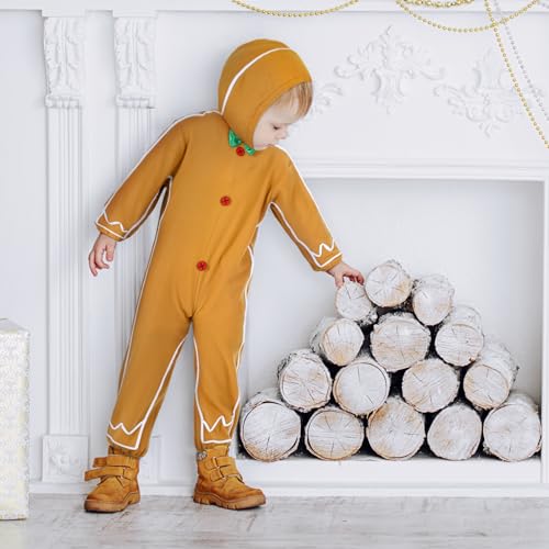 Disfraz Geyoga Hombre de Jengibre para Niños miniatura 6
