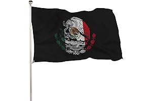 Bandera Mexicana para Carro: Pabellón Mexicano 3x5 Pies para Interiores y Exteriores