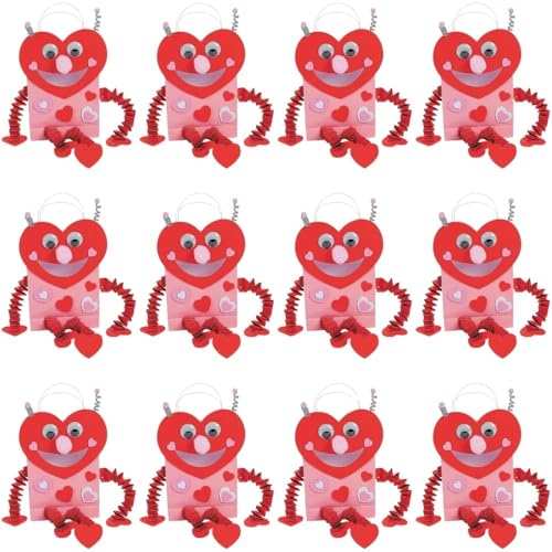 Fun Express Luv Bug Valentine Card Holder Paper Bag Craft Kit
