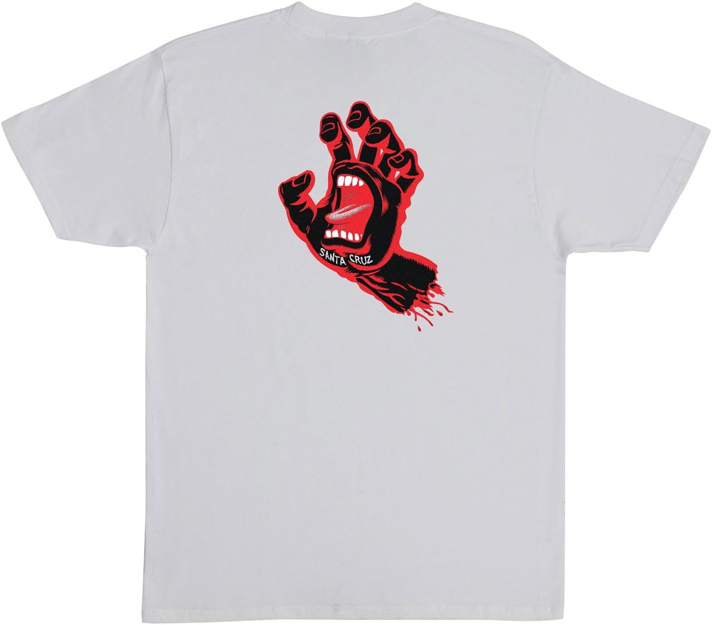 SANTA CRUZ Men's S/S T-Shirt Screaming Hand Skate T-Shirt