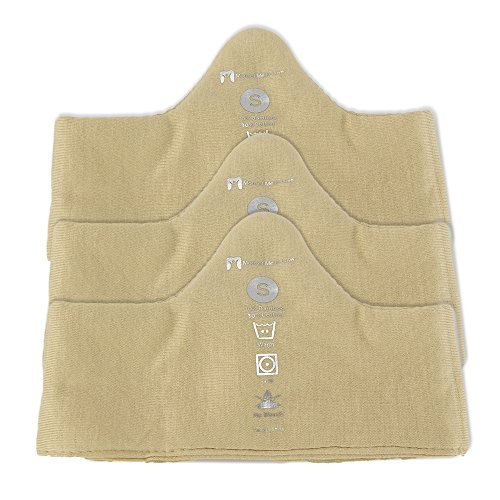 Keep cool & dry bamboo under-bra liners (beige, s) - thermore…