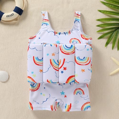 Kids Float Swimsuit Buoyancy Sticks for Baby Boys Girls One Piece Floating Swim Vest Training Aid Swimwear2