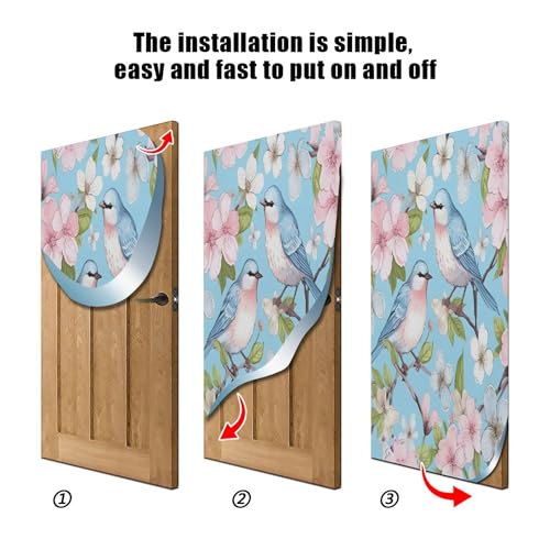 Housse de porte extensible pour cacher les imperfections - 3