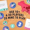 Herd Mentality Juego de Mesa Familiar Divertidísimo, Mayores de 10 Años | Regalo Ganador de Premios, Fácil de Aprender para 4-20 Jugadores, Gran Rompehielos, Noche de Juegos en Familia, Esquiva la Vaca Rosa, Niños y Adultos 6