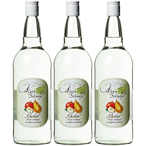 Alpenschnaps | Steinbeisser | 1 x 3000ml | Obstler | pures Alpenglück im Glas Cover
