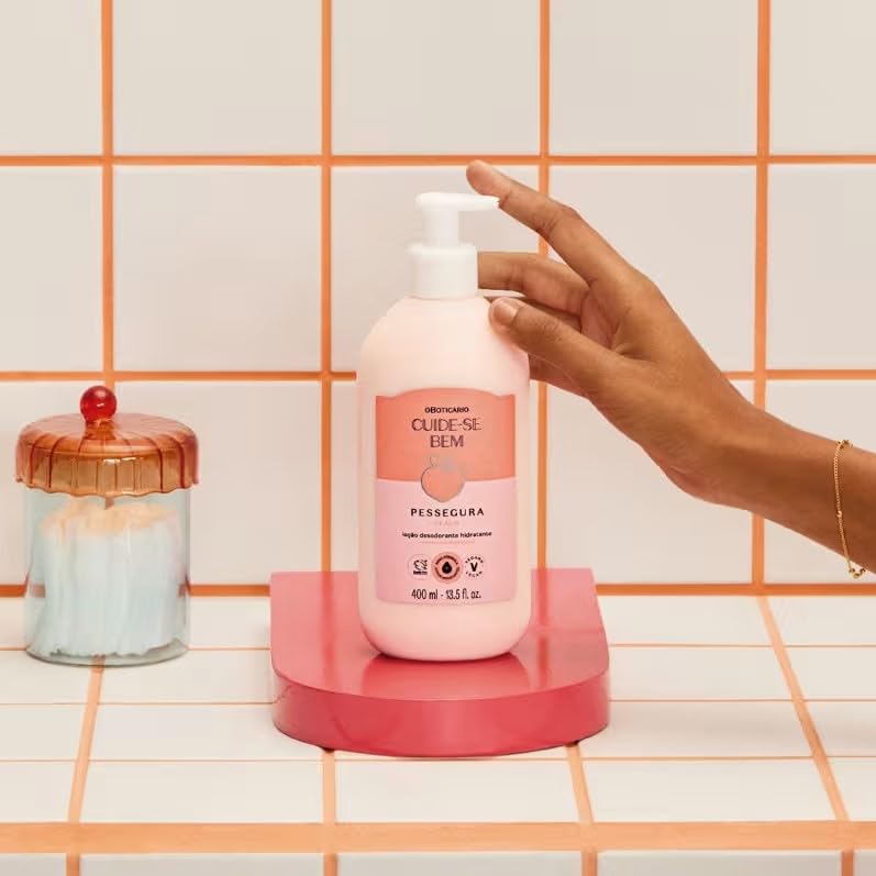 Set Regalo Mujer Cuide-se Bem Melocotón con Crema 400ml y Bruma 7