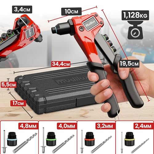 Pince à riveter aveugle pour fixer sans effort le métal