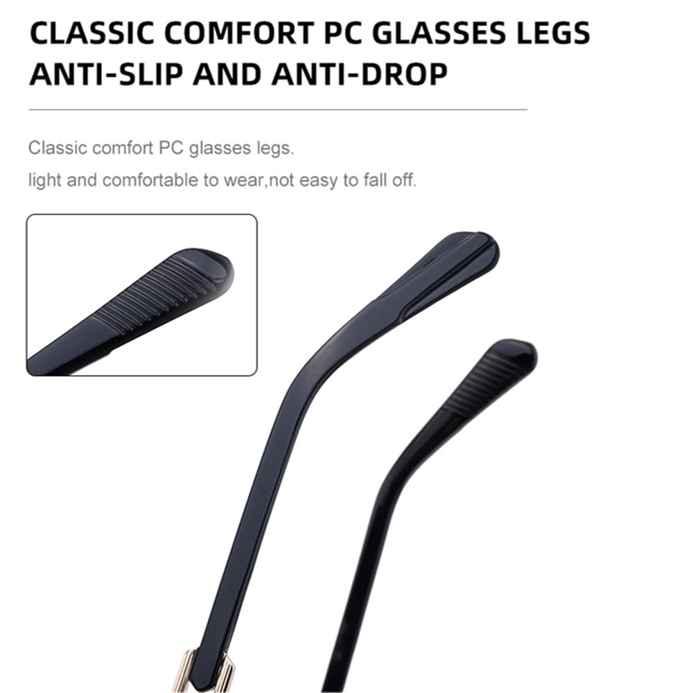 Gafas de sol de gran tamaño con montura de metal cuadrada retro para hombre y mujer, gafas de sol de doble haz para hombre, gafas protectoras UV400