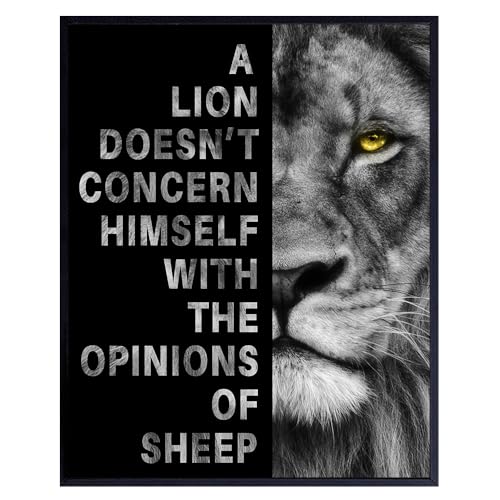 Yellowbird Art & Design Best Office Decor For Men - 11X14- Motivational Quotes Wall Art - Man Cave Stuff, Masculine Home Decor, Inspiring Quotes Wall Decor, Room Decor For Men, Boss Gifts - Poster For Men cover