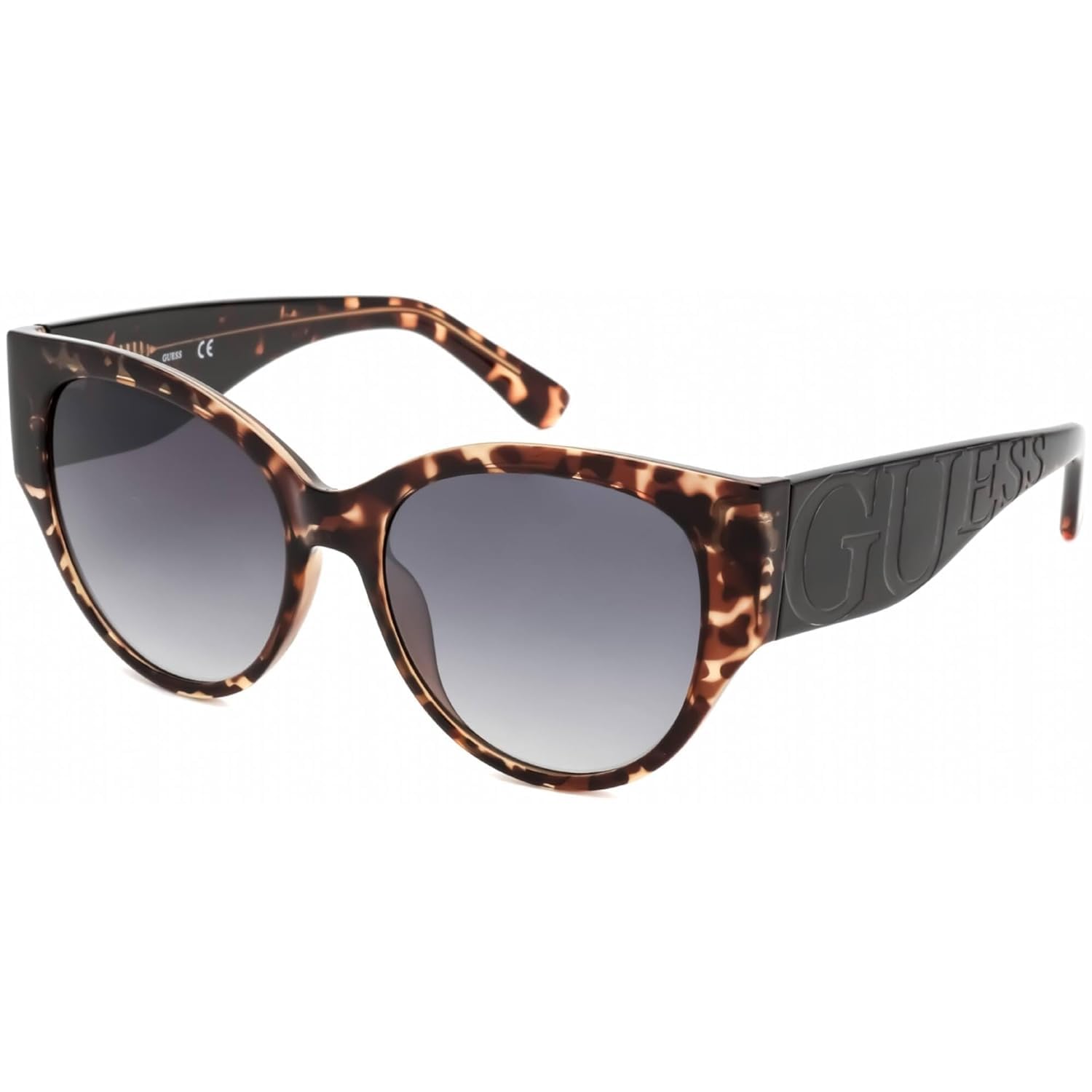 GUESS GF6118 Dark Havana/Smoke Mirror One Size