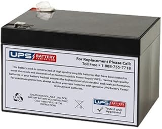 PowerSonic PS-12120 12V 12Ah Replacement Battery with F2 Terminals