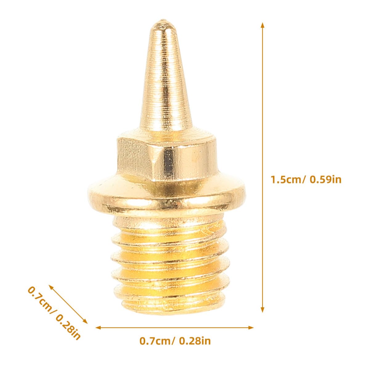 BESTonZON Punte Ricambio per Scarpe Corsa Tacchetti Leggeri E Resistenti per Competizioni Atletiche Facili Installare E Rimuovere per Appassionati Sport 48