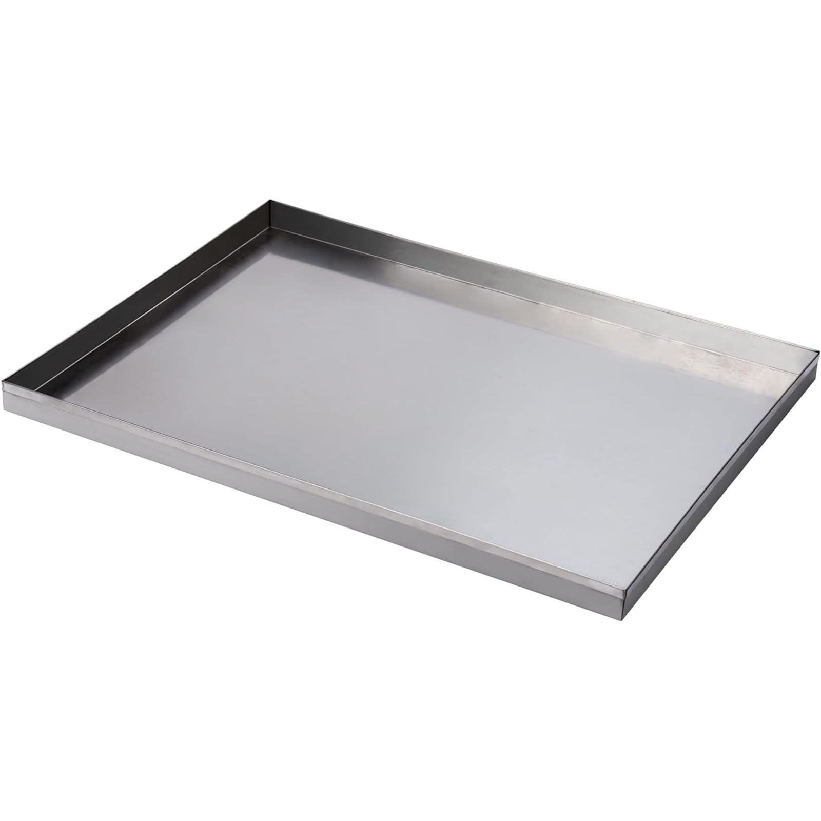 Vaschetta di Raccolta Condensa, 0,8 mm, Vassoio Durevole, Raccogli Condensa, Vaschetta di Ricambio in Acciaio Inossidabile Anti-rottura(50x110x4cm(20x43x1.6in))
