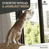 VAYPET® Siatka dla Kota na Balkon [8x3m] - bez Wiercenia, wzmocniona