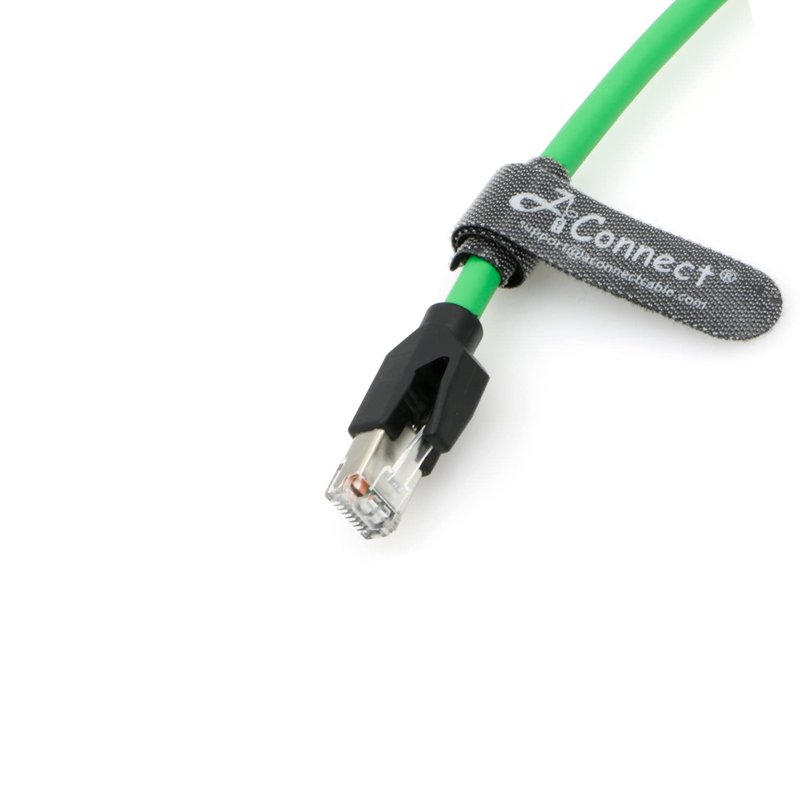 Connecteur M12 4 positions à code D vers câble Ethernet RJ45 Cat5e étanche portable 10 m
