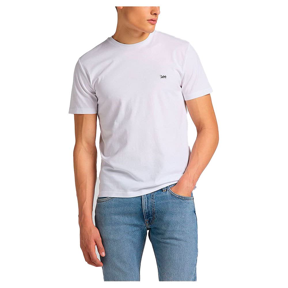 Lee Men's SS Patch Logo Tee T-Shirt