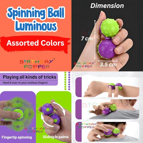 Image of Birthday Popper 50 Pcs Fun Mania Combo Pack as Birthday Return Gifts for Kids of all Age Groups